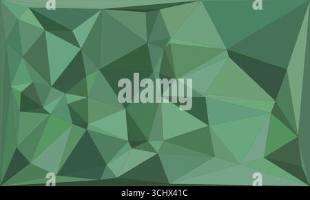 Polygonal mosaic with gradient color abstract geometric background. Low Poly background design. Technology low Poly background. Modern and trendy abst Stock Vector