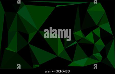 Polygonal mosaic with gradient color abstract geometric background. Low Poly background design. Technology low Poly background. Modern and trendy abst Stock Vector