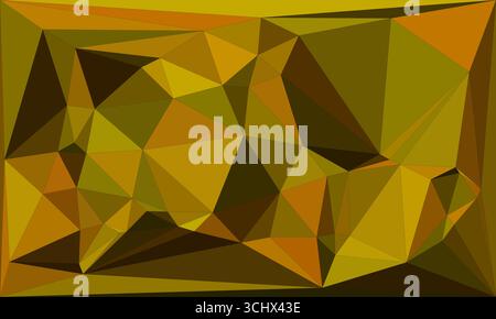 Polygonal mosaic with gradient color abstract geometric background. Low Poly background design. Technology low Poly background. Modern and trendy abst Stock Vector