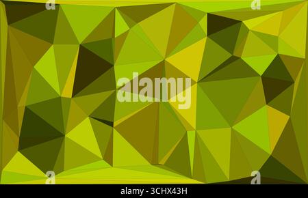 Polygonal mosaic with gradient color abstract geometric background. Low Poly background design. Technology low Poly background. Modern and trendy abst Stock Vector
