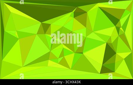 Polygonal mosaic with gradient color abstract geometric background. Low Poly background design. Technology low Poly background. Modern and trendy abst Stock Vector
