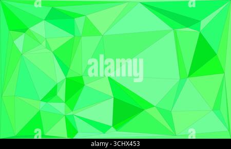 Polygonal mosaic with gradient color abstract geometric background. Low Poly background design. Technology low Poly background. Modern and trendy abst Stock Vector