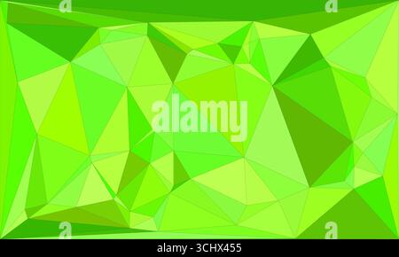 Polygonal mosaic with gradient color abstract geometric background. Low Poly background design. Technology low Poly background. Modern and trendy abst Stock Vector