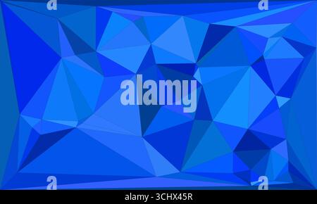 Polygonal mosaic with gradient color abstract geometric background. Low Poly background design. Technology low Poly background. Modern and trendy abst Stock Vector