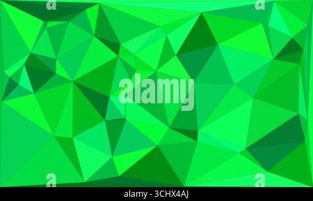Polygonal mosaic with gradient color abstract geometric background. Low Poly background design. Technology low Poly background. Modern and trendy abst Stock Vector