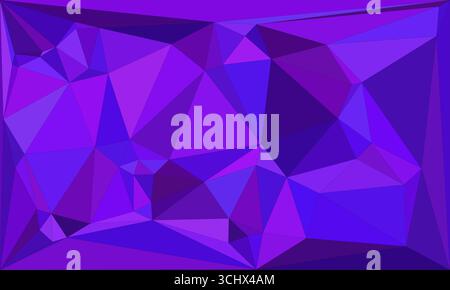 Polygonal mosaic with gradient color abstract geometric background. Low Poly background design. Technology low Poly background. Modern and trendy abst Stock Vector
