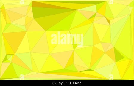 Polygonal mosaic with gradient color abstract geometric background. Low Poly background design. Technology low Poly background. Modern and trendy abst Stock Vector