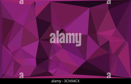 Polygonal mosaic with gradient color abstract geometric background. Low Poly background design. Technology low Poly background. Modern and trendy abst Stock Vector