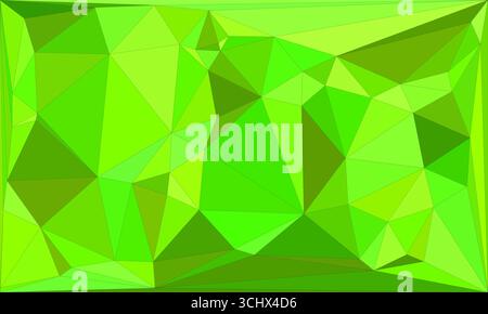 Polygonal mosaic with gradient color abstract geometric background. Low Poly background design. Technology low Poly background. Modern and trendy abst Stock Vector