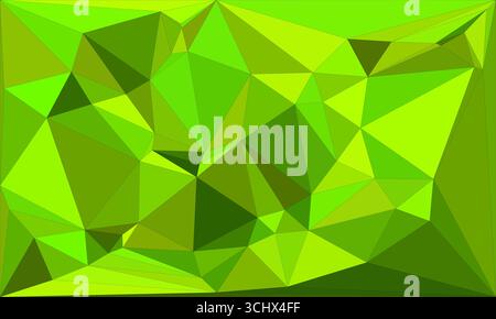 Polygonal mosaic with gradient color abstract geometric background. Low Poly background design. Technology low Poly background. Modern and trendy abst Stock Vector