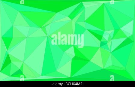 Polygonal mosaic with gradient color abstract geometric background. Low Poly background design. Technology low Poly background. Modern and trendy abst Stock Vector