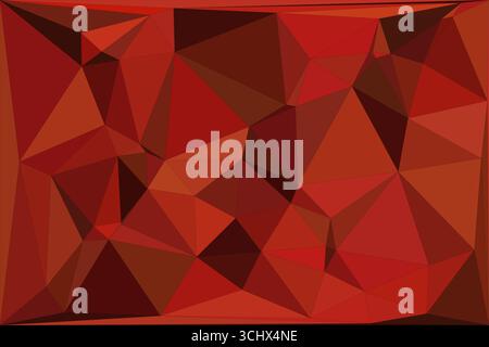 Polygonal mosaic with gradient color abstract geometric background. Low Poly background design. Technology low Poly background. Modern and trendy abst Stock Vector