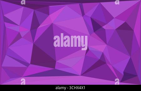 Polygonal mosaic with gradient color abstract geometric background. Low Poly background design. Technology low Poly background. Modern and trendy abst Stock Vector