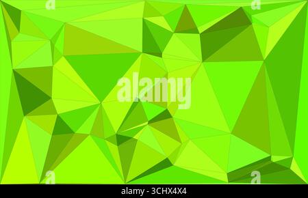 Polygonal mosaic with gradient color abstract geometric background. Low Poly background design. Technology low Poly background. Modern and trendy abst Stock Vector