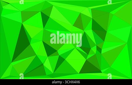 Polygonal mosaic with gradient color abstract geometric background. Low Poly background design. Technology low Poly background. Modern and trendy abst Stock Vector