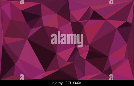 Polygonal mosaic with gradient color abstract geometric background. Low Poly background design. Technology low Poly background. Modern and trendy abst Stock Vector