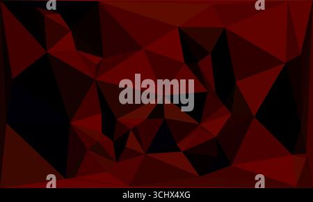Polygonal mosaic with gradient color abstract geometric background. Low Poly background design. Technology low Poly background. Modern and trendy abst Stock Vector