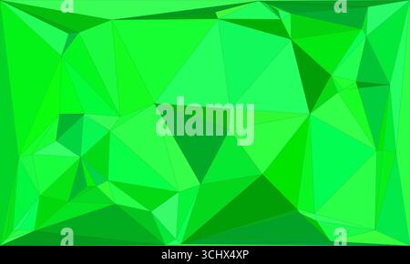 Polygonal mosaic with gradient color abstract geometric background. Low Poly background design. Technology low Poly background. Modern and trendy abst Stock Vector