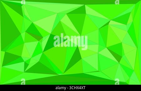 Polygonal mosaic with gradient color abstract geometric background. Low Poly background design. Technology low Poly background. Modern and trendy abst Stock Vector