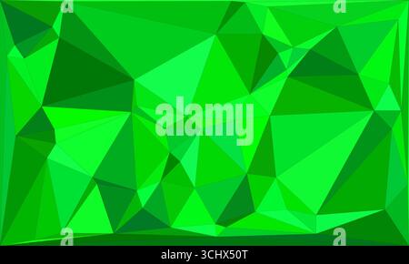 Polygonal mosaic with gradient color abstract geometric background. Low Poly background design. Technology low Poly background. Modern and trendy abst Stock Vector