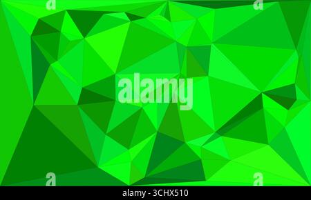 Polygonal mosaic with gradient color abstract geometric background. Low Poly background design. Technology low Poly background. Modern and trendy abst Stock Vector