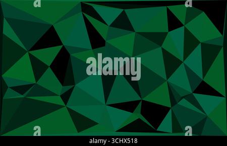 Polygonal mosaic with gradient color abstract geometric background. Low Poly background design. Technology low Poly background. Modern and trendy abst Stock Vector