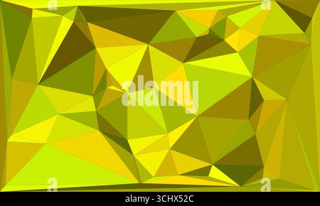Polygonal mosaic with gradient color abstract geometric background. Low Poly background design. Technology low Poly background. Modern and trendy abst Stock Vector