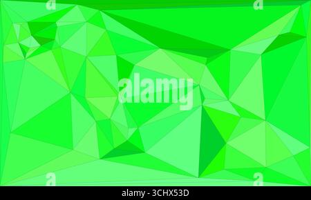 Polygonal mosaic with gradient color abstract geometric background. Low Poly background design. Technology low Poly background. Modern and trendy abst Stock Vector