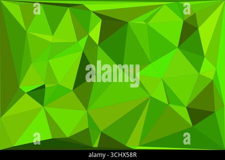 Polygonal mosaic with gradient color abstract geometric background. Low Poly background design. Technology low Poly background. Stock Vector