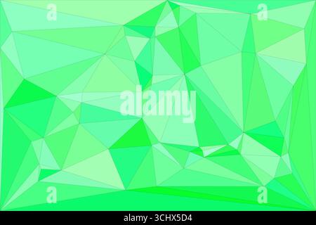 Polygonal mosaic with gradient color abstract geometric background. Low Poly background design. Technology low Poly background. Stock Vector