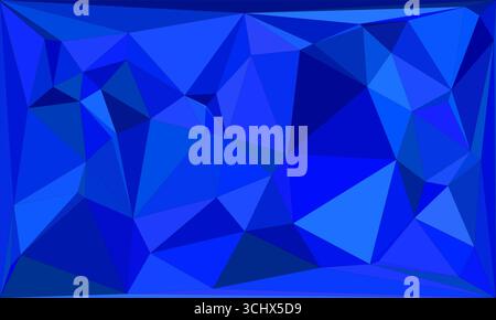 Polygonal mosaic with gradient color abstract geometric background. Low Poly background design. Technology low Poly background. Stock Vector