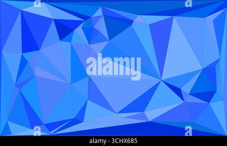 Polygonal mosaic with gradient color abstract geometric background. Low Poly background design. Technology low Poly background. Stock Vector