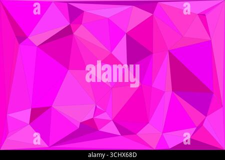 Polygonal mosaic with gradient color abstract geometric background. Low Poly background design. Technology low Poly background. Stock Vector