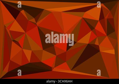 Polygonal mosaic with gradient color abstract geometric background. Low Poly background design. Technology low Poly background. Stock Vector