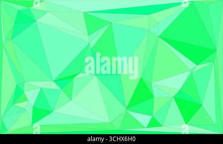 Polygonal mosaic with gradient color abstract geometric background. Low Poly background design. Technology low Poly background. Stock Vector