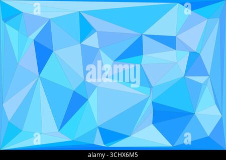 Polygonal mosaic with gradient color abstract geometric background. Low Poly background design. Technology low Poly background. Stock Vector