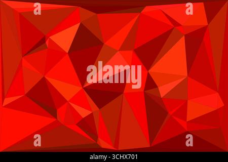 Polygonal mosaic with gradient color abstract geometric background. Low Poly background design. Technology low Poly background. Stock Vector