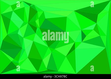 Polygonal mosaic with gradient color abstract geometric background. Low Poly background design. Technology low Poly background. Stock Vector
