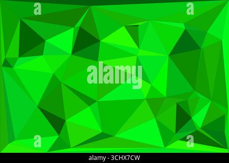 Polygonal mosaic with gradient color abstract geometric background. Low Poly background design. Technology low Poly background. Stock Vector