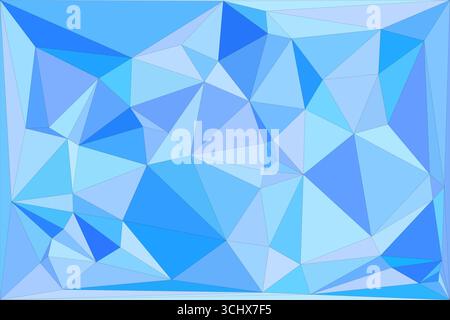 Polygonal mosaic with gradient color abstract geometric background. Low Poly background design. Technology low Poly background. Stock Vector