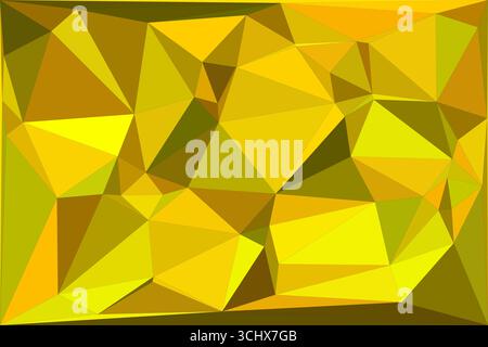 Polygonal mosaic with gradient color abstract geometric background. Low Poly background design. Technology low Poly background. Stock Vector