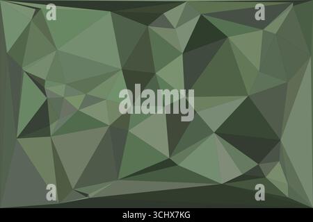 Polygonal mosaic with gradient color abstract geometric background. Low Poly background design. Technology low Poly background. Stock Vector
