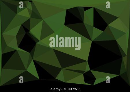 Polygonal mosaic with gradient color abstract geometric background. Low Poly background design. Technology low Poly background. Stock Vector