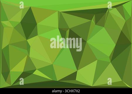Polygonal mosaic with gradient color abstract geometric background. Low Poly background design. Technology low Poly background. Stock Vector