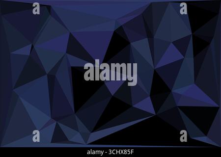 Polygonal mosaic with gradient color abstract geometric background. Low Poly background design. Technology low Poly background. Stock Vector
