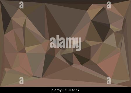 Polygonal mosaic with gradient color abstract geometric background. Low Poly background design. Technology low Poly background. Stock Vector