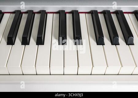 Symbol photo piano keyboard Stock Photo
