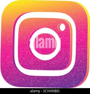 Instagram logo PNG Instagram single icon clipart vector Stock Vector