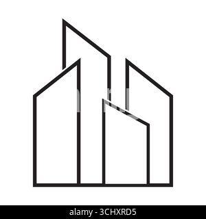 Architecture logo, home logo , home Architecture logo, building architecture logo design vector illustration Stock Vector
