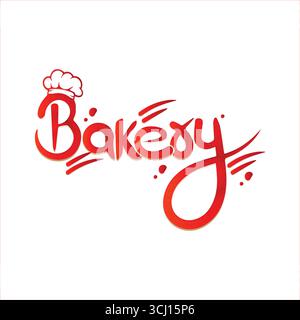 text effect png bakery vector text cake shop Bakery Art & Illustration eps Stock Vector